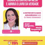 Arari acontece – A primeira entrevista da prefeita de Arari, Maria Alves, após a posse