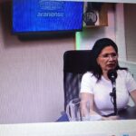 Aurinete Freitas é entrevistada no programa ‘Ponto e Virgula’