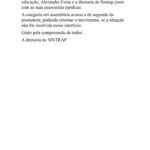 Professores da Rede de Educação Municipal de Arari suspendem a greve por dez dias